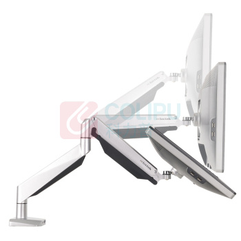 乐歌 LOCTEK 显示器支架 D7A 承重9kg/10-27英寸适用 (银色) 不含安装