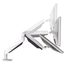 乐歌 LOCTEK 显示器支架 D7A 承重9kg/10-27英寸适用 (银色) 不含安装