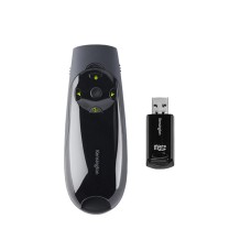 肯辛通 Kensington Presenter Expert 无线翻页笔激光笔 ppt演示器 K72425红光 (黑色)