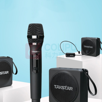 得胜 TAKSTAR 无线手持扩音器+带话筒支架 E261W