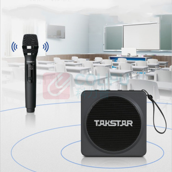 得胜 TAKSTAR 无线手持扩音器+带话筒支架 E261W