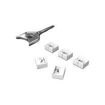 维智控 USB防尘塞 USB端口锁 10个/套 +1把工具 (白色)