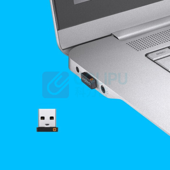罗技 Logitech USB接收器 优联 USB 无线鼠标键盘接收器 办公键鼠接收器