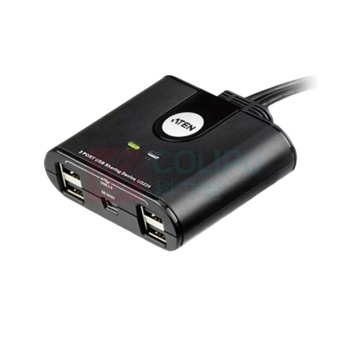 宏正 ATEN VGA4口KVM切换器音视频切屏器 US224