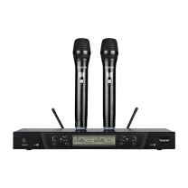 得胜 TAKSTAR 一拖二UHF无线麦克风 G5 频率范围: 645-693MHz (黑色)
