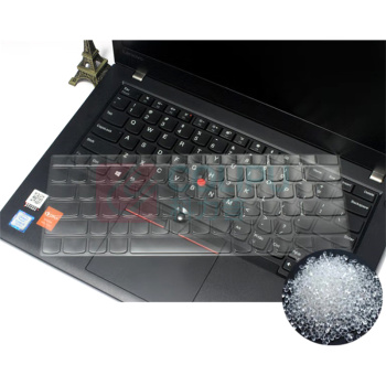 宜客莱 ECOLA 联想笔记本键盘膜THINKPAD 翼490/480 T490/T490S/E14/X1CARBON2020款 EB013 14英寸TPU隐形键盘保护膜 (透明)