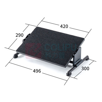 山业 SANWA SUPPLY 脚踏 MR-FR5 496*300*150mm (黑色) 钢制