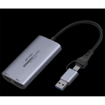 迈拓维矩 MTVIKI 高清流畅兼容广二合一USB3.0/type-c双接口游戏直播视频采集卡 MT-UHV30C 