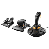 图马思特 THRUSTMASTER 双手摇杆套装 T16000M FCS 