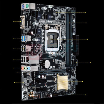 华硕 ASUS 主板 H110M-F 
