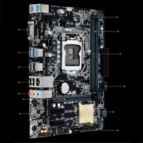 华硕 ASUS 主板 H110M-F 