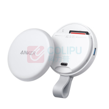 安克 ANKER MagGo三合一USB-C读卡器 A83D1 (白色)