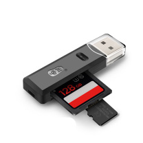川宇 读卡器 C296 接口类型:USB2.0 读取对象:TF卡;SD卡