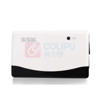 飚王 SSK 存储卡读卡器 SCRM057 四合一USB接口 支持TF/SD/CF/MS USB 2.0