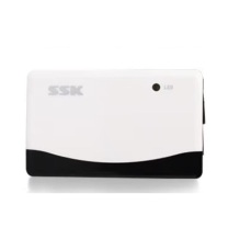 飚王 SSK 存储卡读卡器 SCRM057 四合一USB接口 支持TF/SD/CF/MS USB 2.0