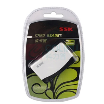 飚王 SSK 存储卡读卡器 SCRM057 四合一USB接口 支持TF/SD/CF/MS USB 2.0