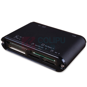 飚王 SSK 读卡器 SCRM025 USB 2.0 支持TF/SD/CF/MS/XD/M2手机相机卡 (黑色)