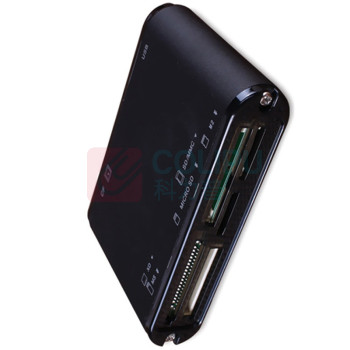 飚王 SSK 读卡器 SCRM025 USB 2.0 支持TF/SD/CF/MS/XD/M2手机相机卡 (黑色)