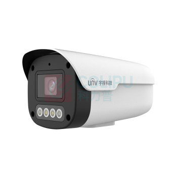 宇视科技 400万全彩筒形网络摄像机 IPC-L2A4-WH (白色)