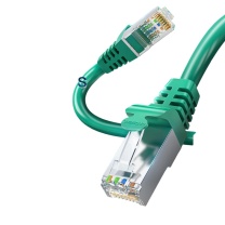 秋叶原 CHOSEAL 网络跳线 QS2613XT0D5J 性能等级:超五类网线 接口方式:RJ45 线长:0.5m 通讯线类别:超五类SFTP