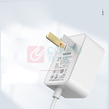 e磊 多功能充电器 5V2A DC5.5*2.5mm (白色) 适用监控路由器硬盘盒摄像头分线器机顶盒供电线