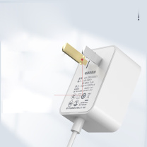 e磊 多功能充电器 5V2A DC5.5*2.5mm (白色) 适用监控路由器硬盘盒摄像头分线器机顶盒供电线