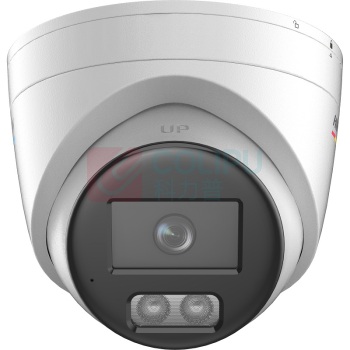 海康威视 HIKVISION 400万臻全彩海螺型摄像机 DS-2CD23SE-X 不支持存储 (白色)
