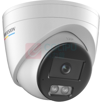 海康威视 HIKVISION 400万臻全彩海螺型摄像机 DS-2CD23SE-X 不支持存储 (白色)
