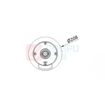 海康威视 HIKVISION 监控摄像头 DS-2DE622TH-K 200万像素6英寸20倍 (白色)