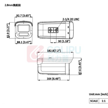 海康威视 HIKVISION 400万像素星光筒型网络控摄像头 DS-2CD2T4SX-K 枪机 (白色)