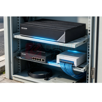 海康威视 HIKVISION 交通终端服务器 DS-TP50-12I/4T 支持12个IP摄像机