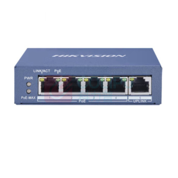 海康威视 HIKVISION 千兆交换机 DS-3E0505P-E 5口POE