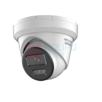 海康威视 HIKVISION 监控摄像头 200万星光夜视 定时切换室内室外高清拾音智能半球 DS-2CD3326WDV3-I2.8mm