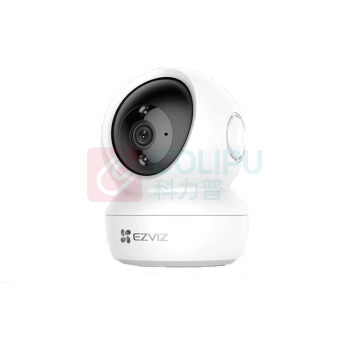 萤石 智能无线WIFI家用监控摄像头 H6C-3MP 300万像素+64G内存卡  可双向对讲
