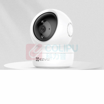 萤石 智能无线WIFI家用监控摄像头 H6C-3MP 300万像素+64G内存卡  可双向对讲