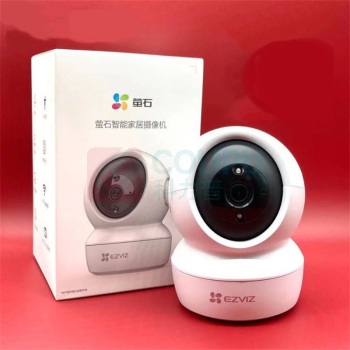 萤石 智能无线WIFI家用监控摄像头 H6C-3MP 300万像素+256G内存卡  可双向对讲