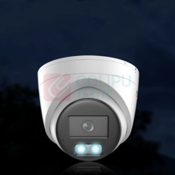 海康威视 HIKVISION 半球摄像机400万夜视POE供电臻全彩拾音网络半球机监控摄像头 DS-2CD3347WDV3-L(4mm)