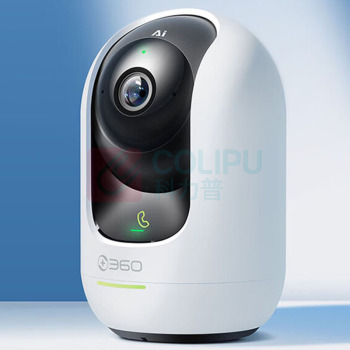 360 监控摄像头 3K云台版 500万双频wifi超高清星光微光全彩双向通话母婴看护云台8MaxAI (白色)