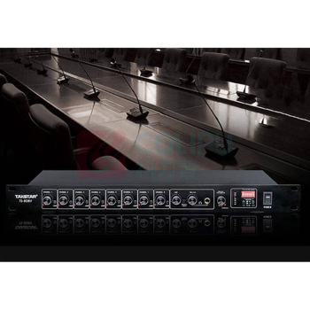 得胜 TAKSTAR 麦克风集线系统会议主机 含安装调试 TS-808V (适配东微会议软件)