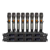 捷讯 XIRCOM 无线一拖八U段会议式话筒无线 XC-680M (灰色)