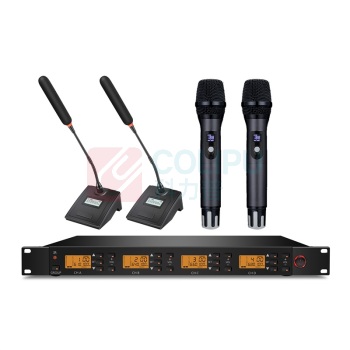得胜 TAKSTAR VHF一拖两手持两会议话筒 TC-4R