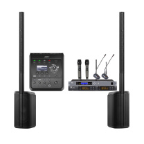 Bose 多功能会议音箱套装 L1 Pro16 音箱2只+T4S+手持话筒+会议话筒