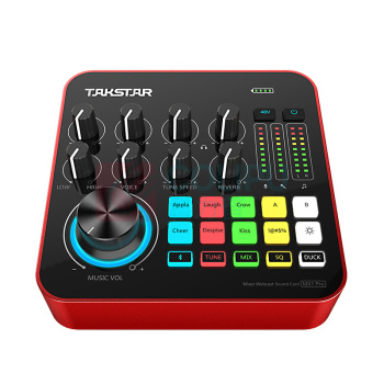 得胜 TAKSTAR 调音台式直播声卡 MX1 PRO