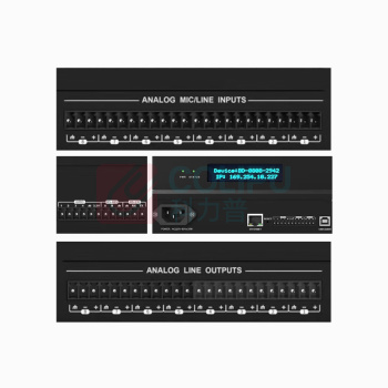 宏视道 HOSODO 音频处理器 HSD-AV-DSP16T 16进16出