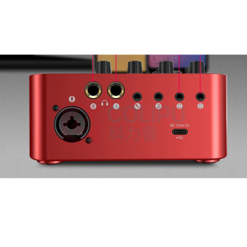 得胜 TAKSTAR 手机直播K歌声卡 便携式户外直播设备套装 MX1 PRO