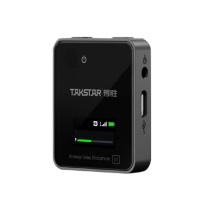 得胜 TAKSTAR V1升级版无线领夹麦克风 小蜜蜂教师抖音手机直播降噪领夹收音麦 一拖二