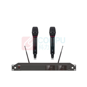 湖山 HUSHAN 一拖二无线麦克风 DS-UA20 50MHz
