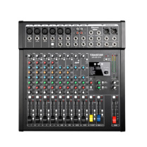 得胜 TAKSTAR 模拟调音台 XR-0612FX 12路 (黑色) 2023款