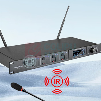 得胜 TAKSTAR 麦克风套装 XC-4R 1主机4长杆话筒