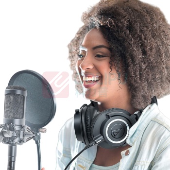 铁三角 audio-technica 麦克风 AT2035BK 响应频率:20-20000HZ